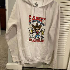 PABST BLUE RIBBON Milwaukee, WI Pull Over Hoodie Men’s Size M